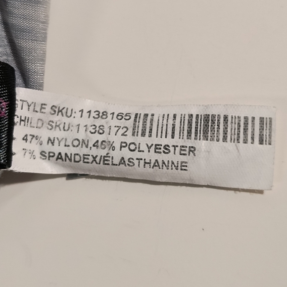 ACX Active Women's Large Silver Sports Bra - Picture 5 of 5